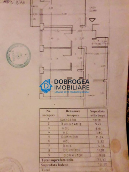 Pacii, 4 camere, etaj 3, decomandat