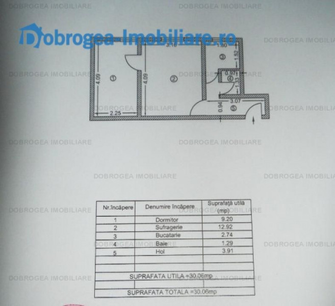 Neptun, 2 camere, etaj 3, in curs de renovare