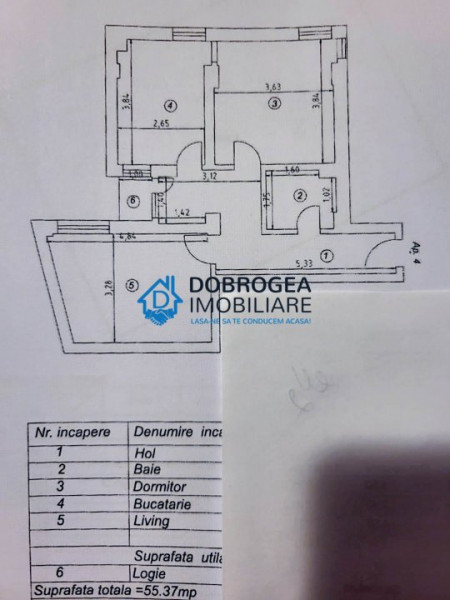 Ultracentral, 2 camere, etaj 1, bloc nou