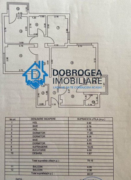 BABADAG -4 CAMERE DECOMANDAT, 80 MP.