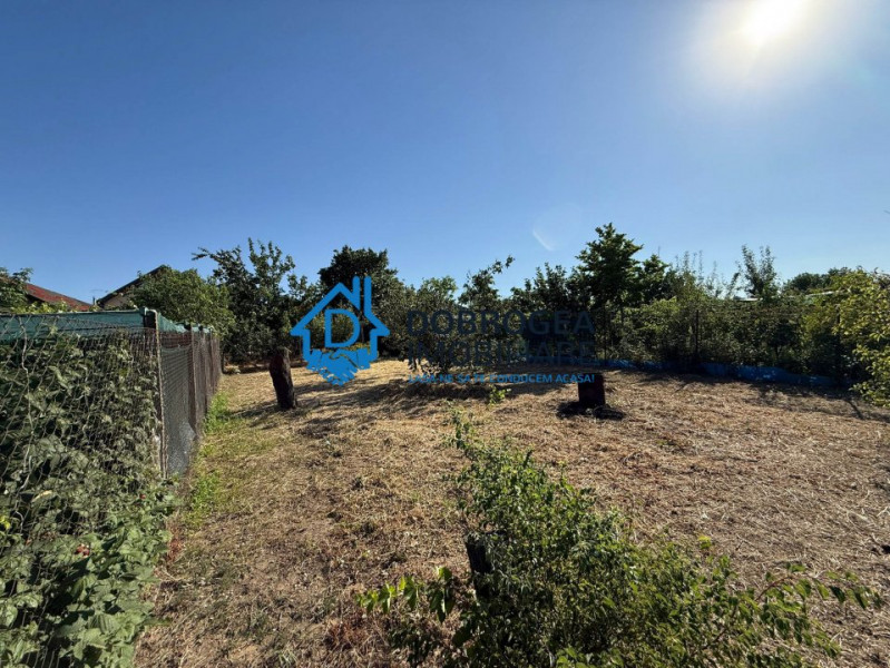 Caslita - teren 513 mp, pomi fructiferi, casa 2 camere