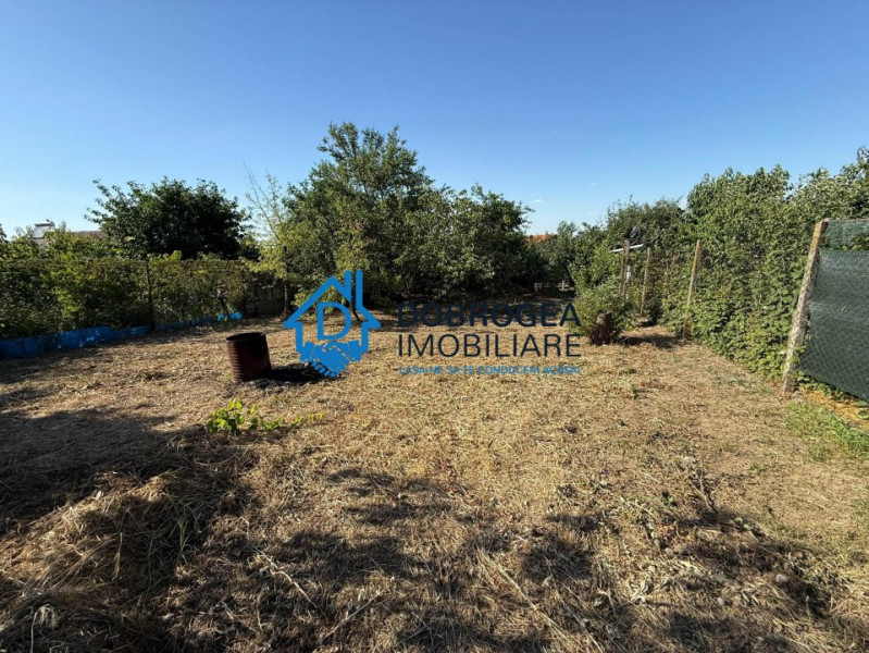 Caslita - teren 513 mp, pomi fructiferi, casa 2 camere