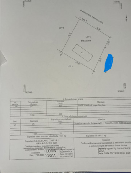 MINERI - CASA 3 CAMERE SUPRAFATA 96 MP, TEREN 850 MP