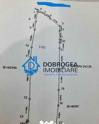TEREN INTRAVILAN-ZONA PACII ,TEREN 1000 MP ,DESCHIDERE 15 ML