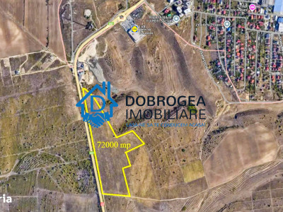 VANZARE SAU INCHIRIERE TEREN EXTRAVILAN LA INTRARE IN TULCEA  59 euro/mp