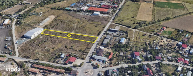 TEREN INTRAVILAN-ZONA PRISLAV ,TEREN 2207 MP , DESCHIDERE 16 ML