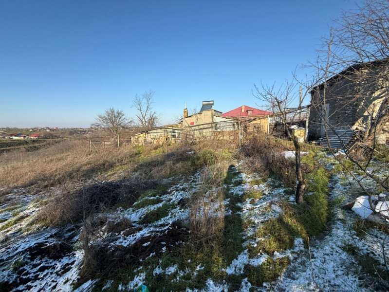 Somova, casa 2 corpuri, teren 4382 mp, garaj