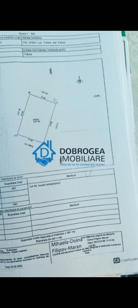 TEREN CASLITA CU PROIECT DE CASA LA SOL