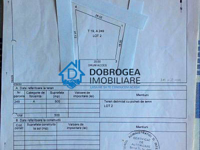 ZONA 9 MAI -TEREN INTRAVILAN, 500 MP