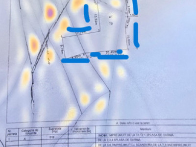 TEREN ULTRACENTRAL-  PALATUL COPIILOR, SUPRAFATA 518 MP, GAZ LA POARTA