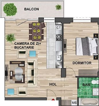 Mamaia Nord, Apartament 2 camere-Paradise Resort&Residence