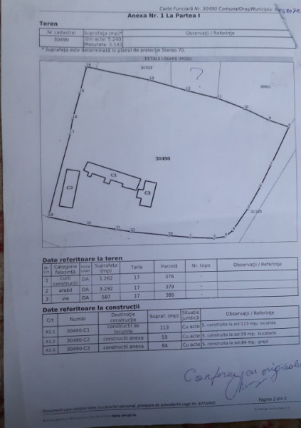 CASA DE VANZARE -COMUNA BESTEPE, TEREN 5165 MP