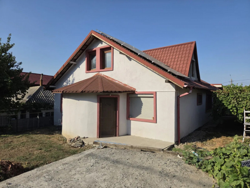 E3, casa noua, 2025 P+M, individuala, teren 368 mp, panouri fotovoltaice