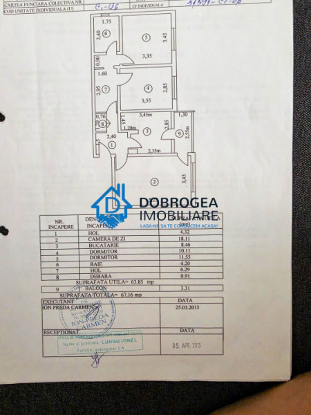 ETAJ 1 , 3 CAMERE DECOMANDAT -ZONA E3 
