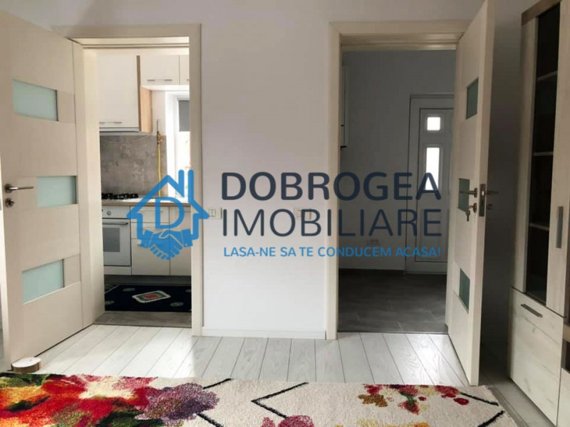 E3, casa cu 2 camere, centrala pe gaz, renovata, mobilata complet