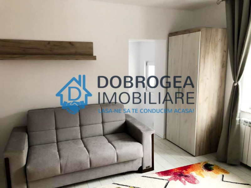 E3, casa cu 2 camere, centrala pe gaz, renovata, mobilata complet