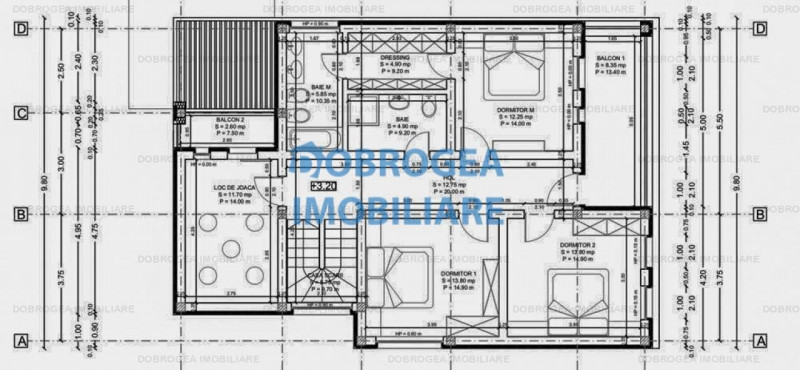 Baltag, teren 362 mp+proiect casa P+1, fundatie cota 0