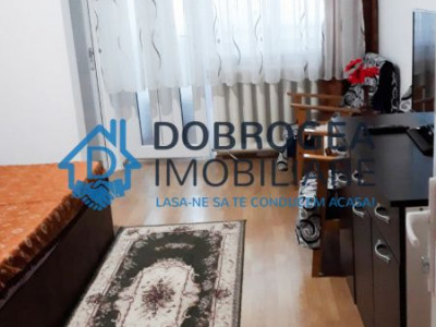 Garsoniera complet mobilata si utilata, TV, termopane