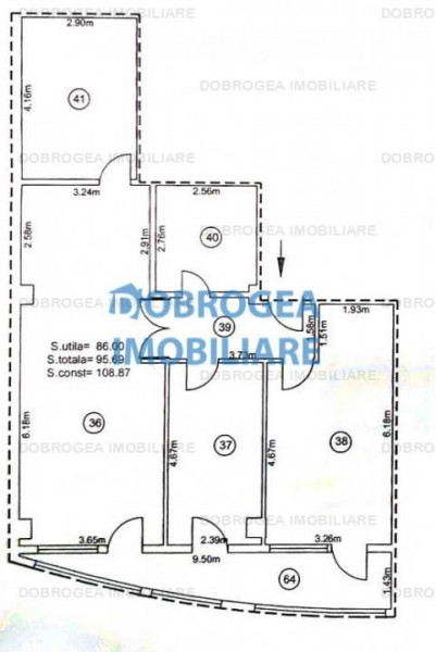 E3, apartament 96 mp,renovat NOU 2019, parcare, RATE la dezvoltator