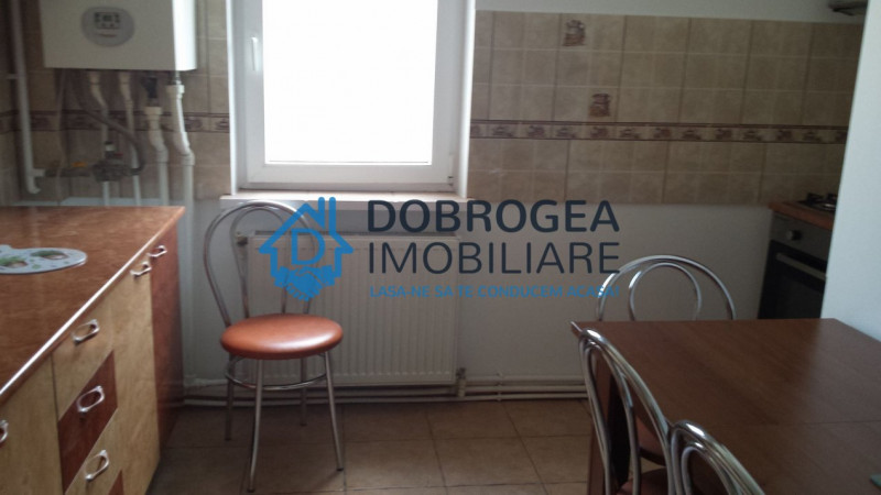 3 camere, centrala pe gaz, aer conditionat, mobilat, utilat