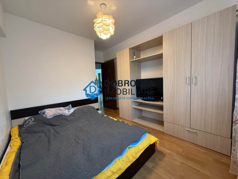 Strada Babadag, etaj 2, 3 camere, mobilat-utilat, centrala termica