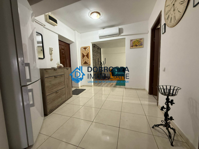 Strada Babadag, etaj 2, 3 camere, mobilat-utilat, centrala termica